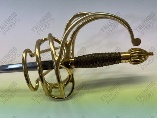 Sword from Red Notice Fight Scene Movie Prop Y'allywood Props