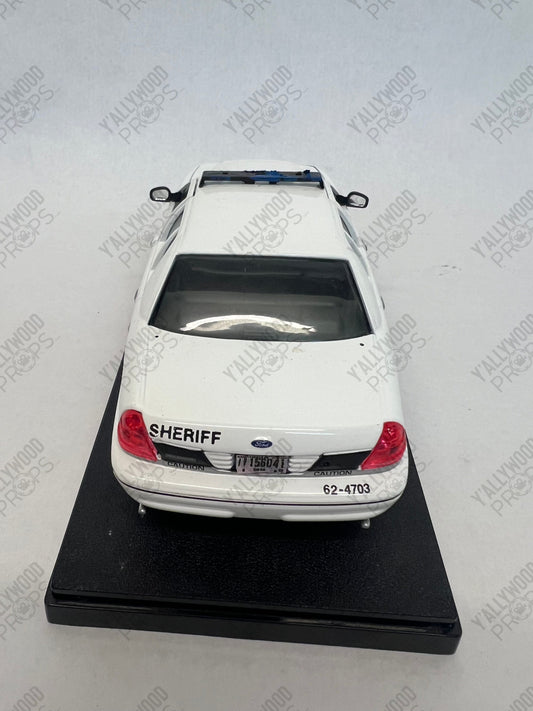 Cobb County Sheriff Eartl Car Benicio del Toro's Desk in Reptile Movie Prop Y'allywood Props