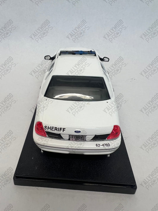 Cobb County Sheriff Eartl Car Benicio del Toro's Desk in Reptile Movie Prop Y'allywood Props