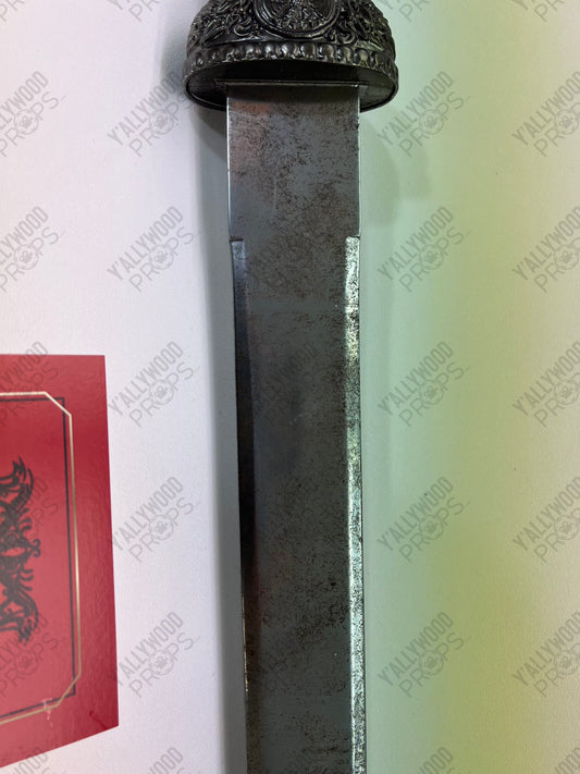 Spartan Prop Sword from Red Notice Fight Scene Movie Prop Y'allywood Props