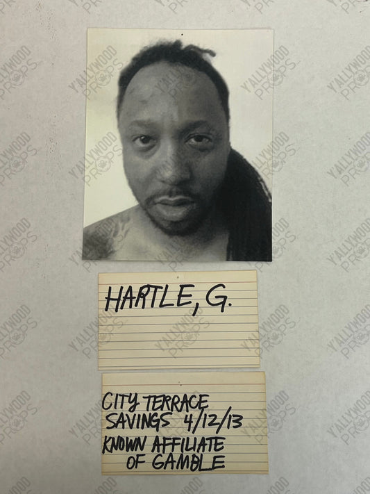 LASD Bulletin Board Pics Den of Thieves (2018) Movie Prop Y'allywood Props Hartle