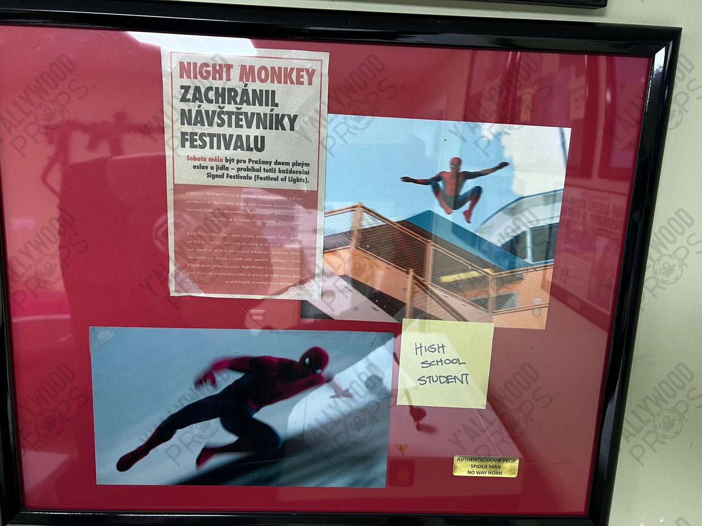 James Jonah Jameson Clippings Spider-man: No Way Home Movie Prop Y'allywood Props
