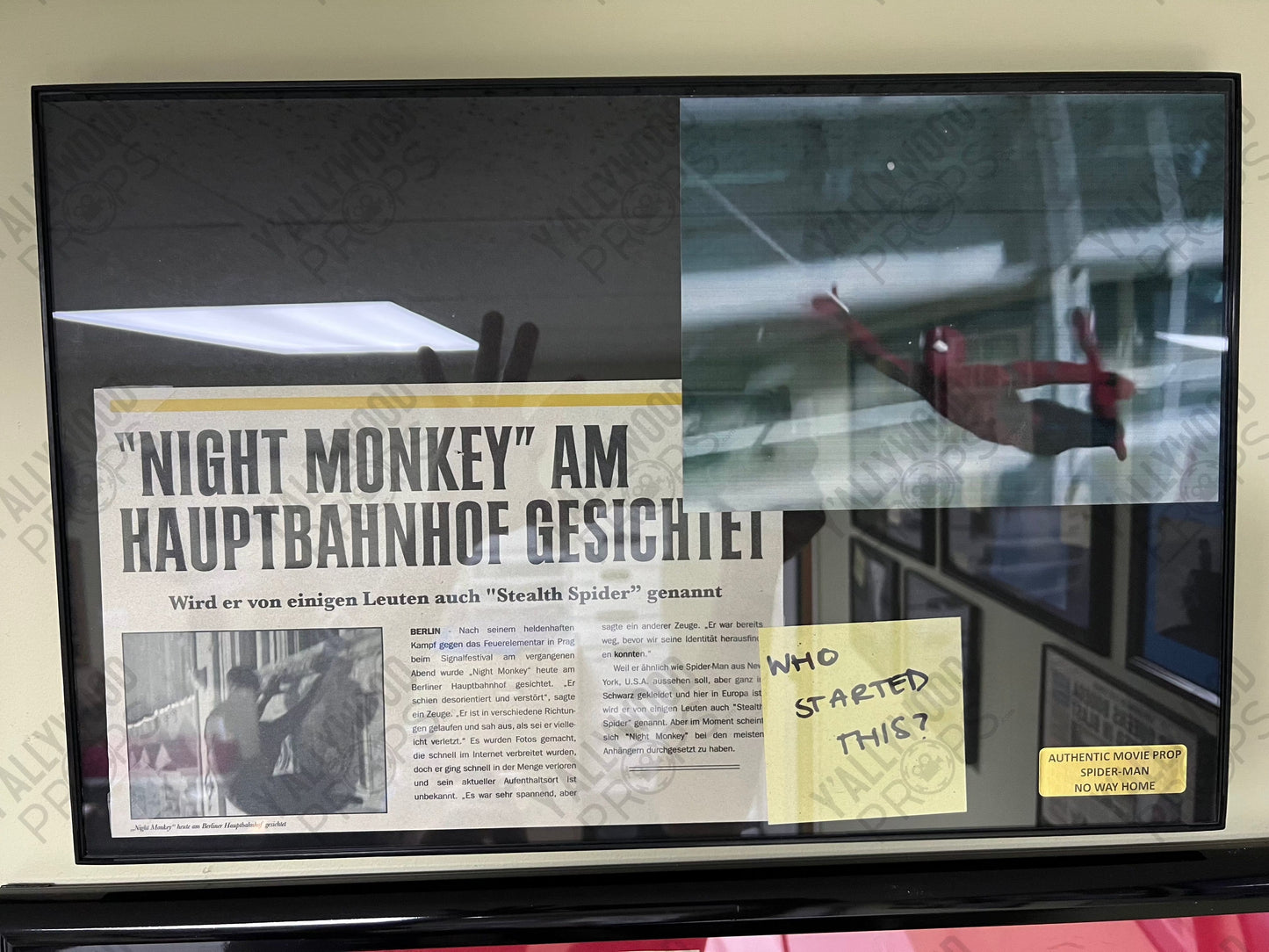 James Jonah Jameson Clippings Spider-man: No Way Home Movie Prop Y'allywood Props