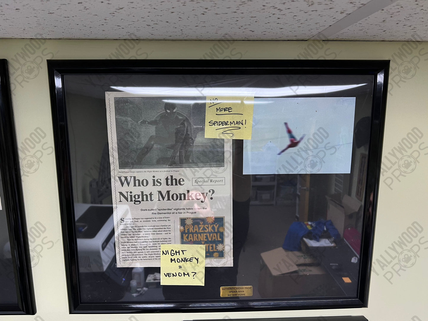 James Jonah Jameson Clippings Spider-man: No Way Home Movie Prop Y'allywood Props