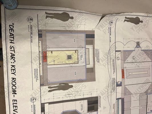 Russian Lab in Starcourt Mall Blueprints Stranger Things Movie Prop Y'allywood Props