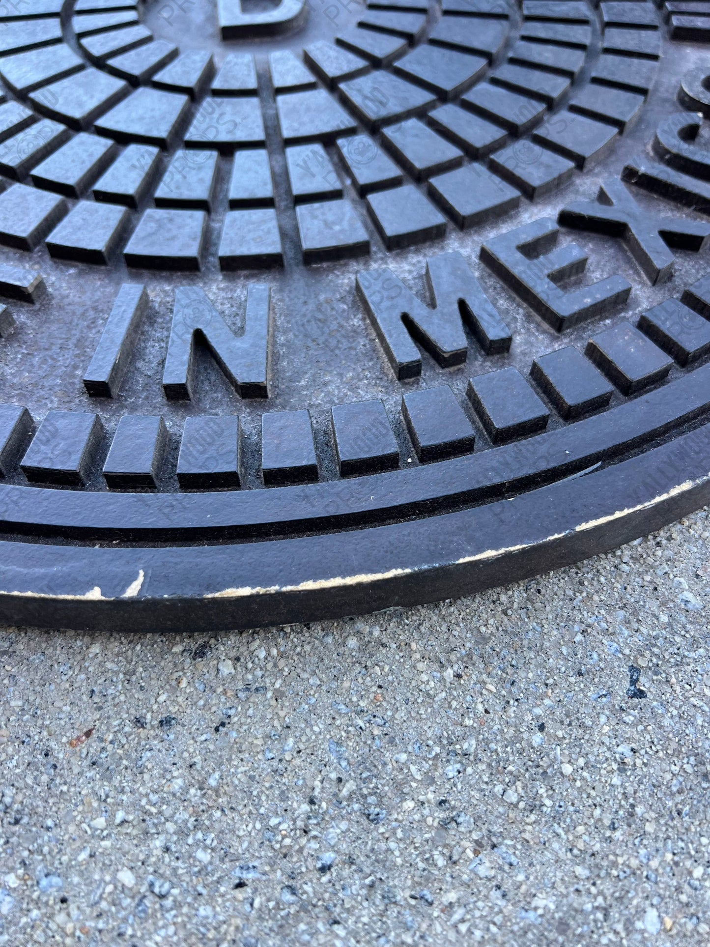 Prop Manhole Cover Den of Thieves (2018) Movie Prop Y'allywood Props