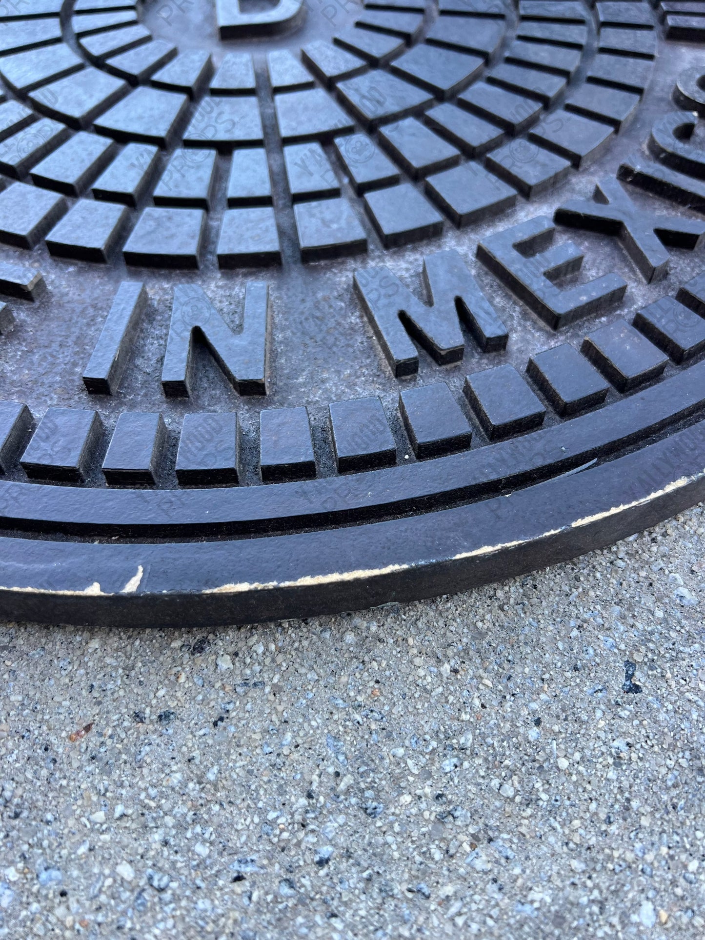 Prop Manhole Cover Den of Thieves (2018) Movie Prop Y'allywood Props