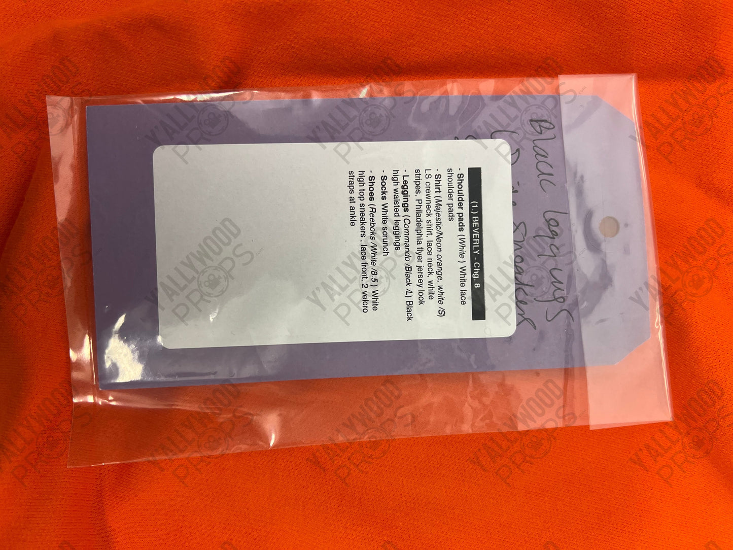 Beverly's Flyers Jersey S10E17 The Goldbergs Movie Prop Y'allywood Props