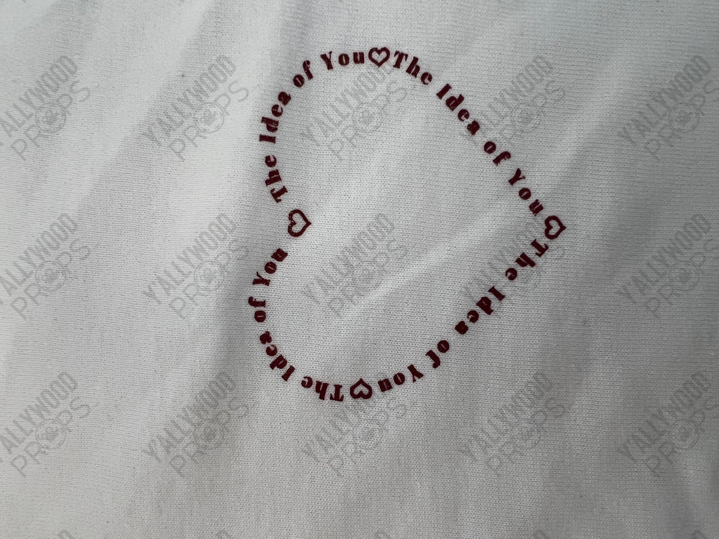 The Idea of You (2024) T-shirt Cast & Crew Gift Wardrobe Y'allywood Props