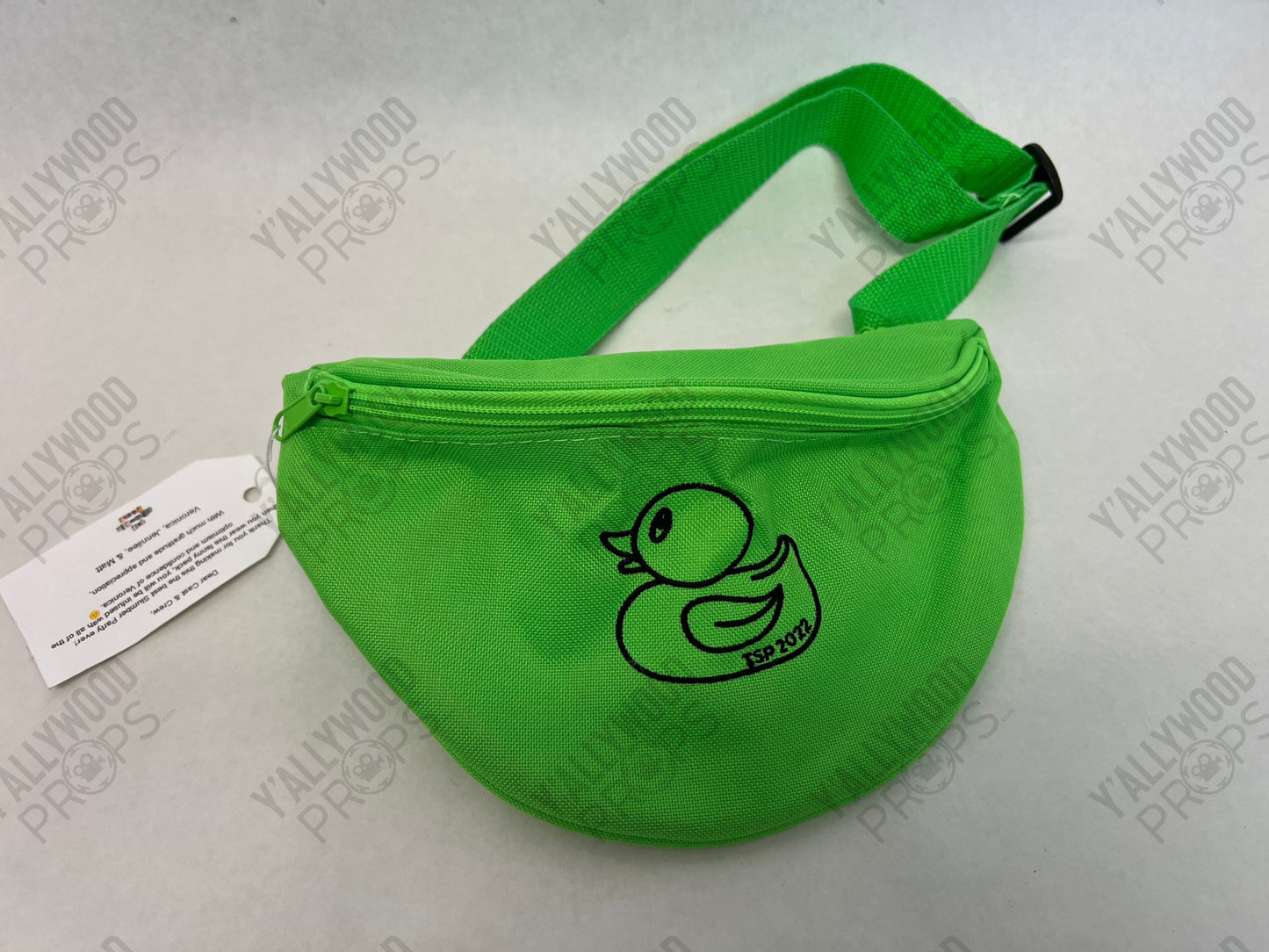 The Slumber Party (2023) Fanny Pack Cast & Crew Gift Movie Prop Y'allywood Props