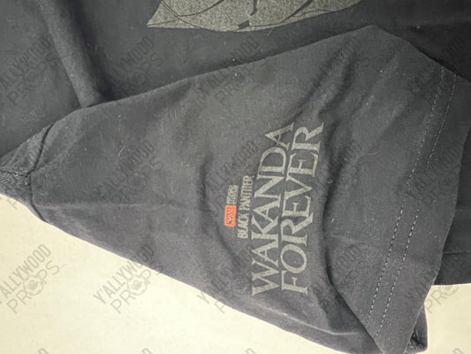 Black Panther: Wakanda Forever (2022) T-Shirt Cast & Crew Gift Wardrobe Y'allywood Props