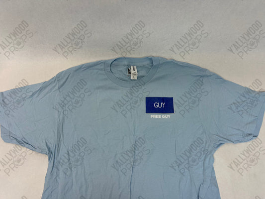 Free Guy (2021) T-Shirt Cast & Crew Gift Wardrobe Y'allywood Props