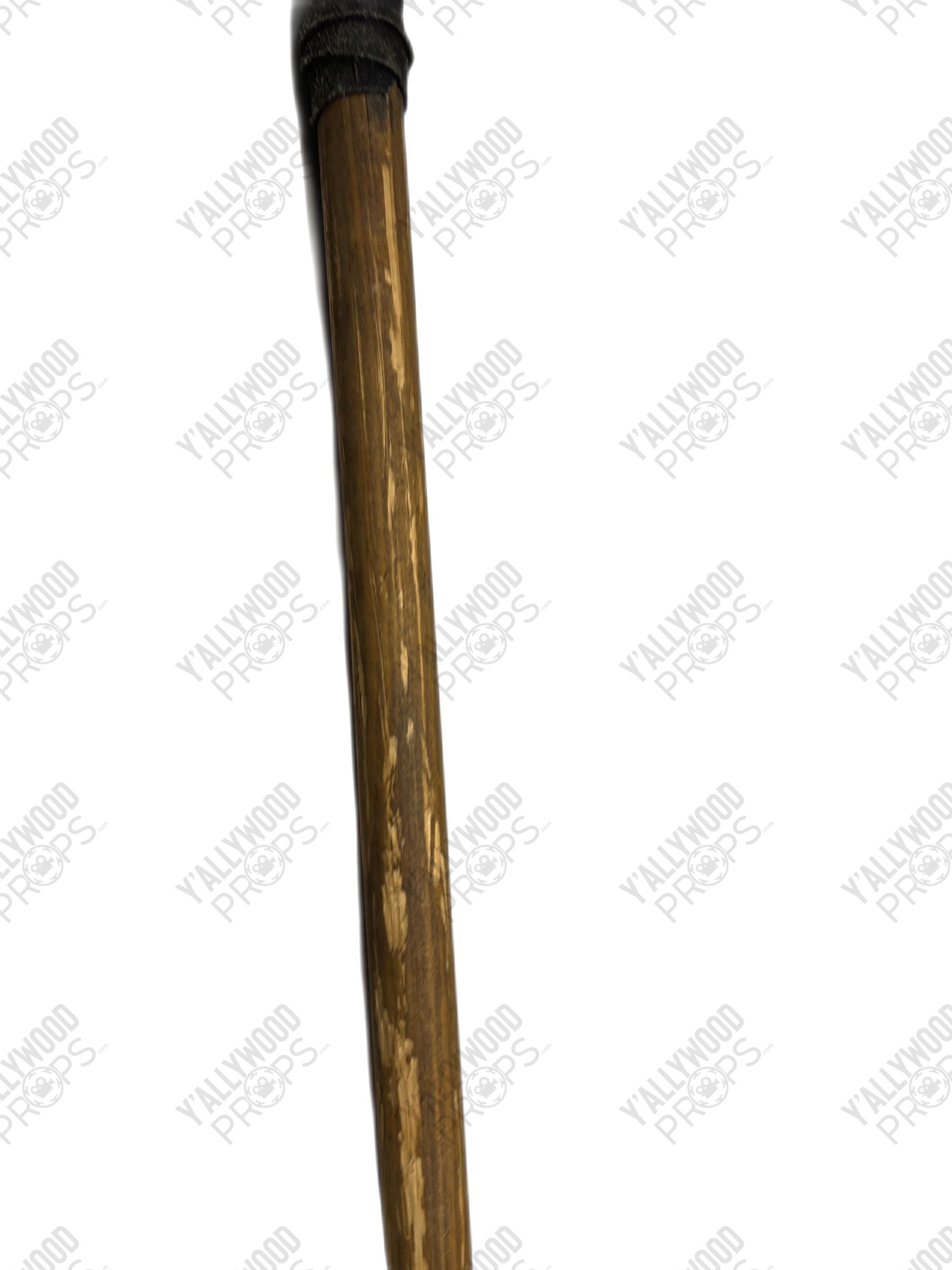 African Spear from Rita’s Film Set Episode 1 Doom Patrol Movie Prop Y'allywood Props