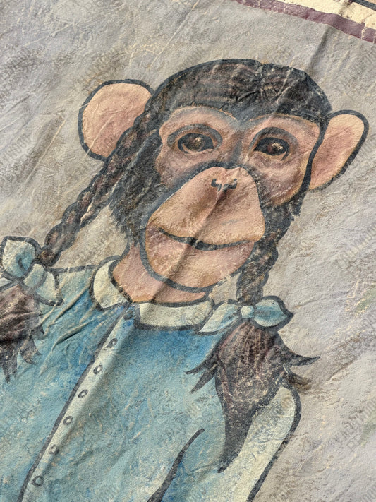 Ape Faced Girl Circus Banner S2E1 Doom Patrol (2019-2023) Movie Prop Y'allywood Props
