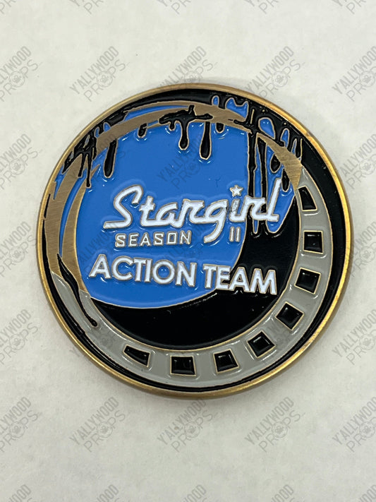 Stargirl S2 (2021) Coin Cast & Crew Gift Movie Prop Y'allywood Props