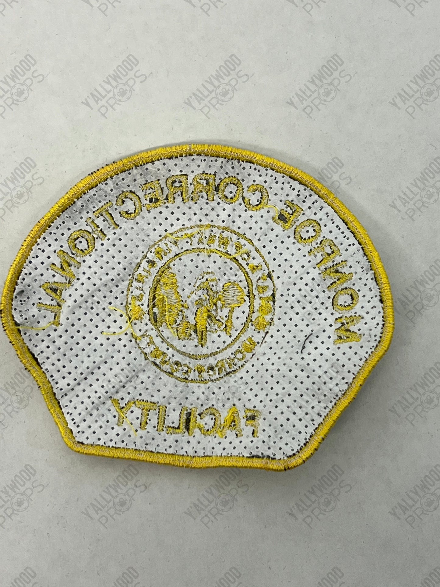 Monroe Correctional Facility Patch Logan Lucky (2017) Movie Prop Y'allywood Props