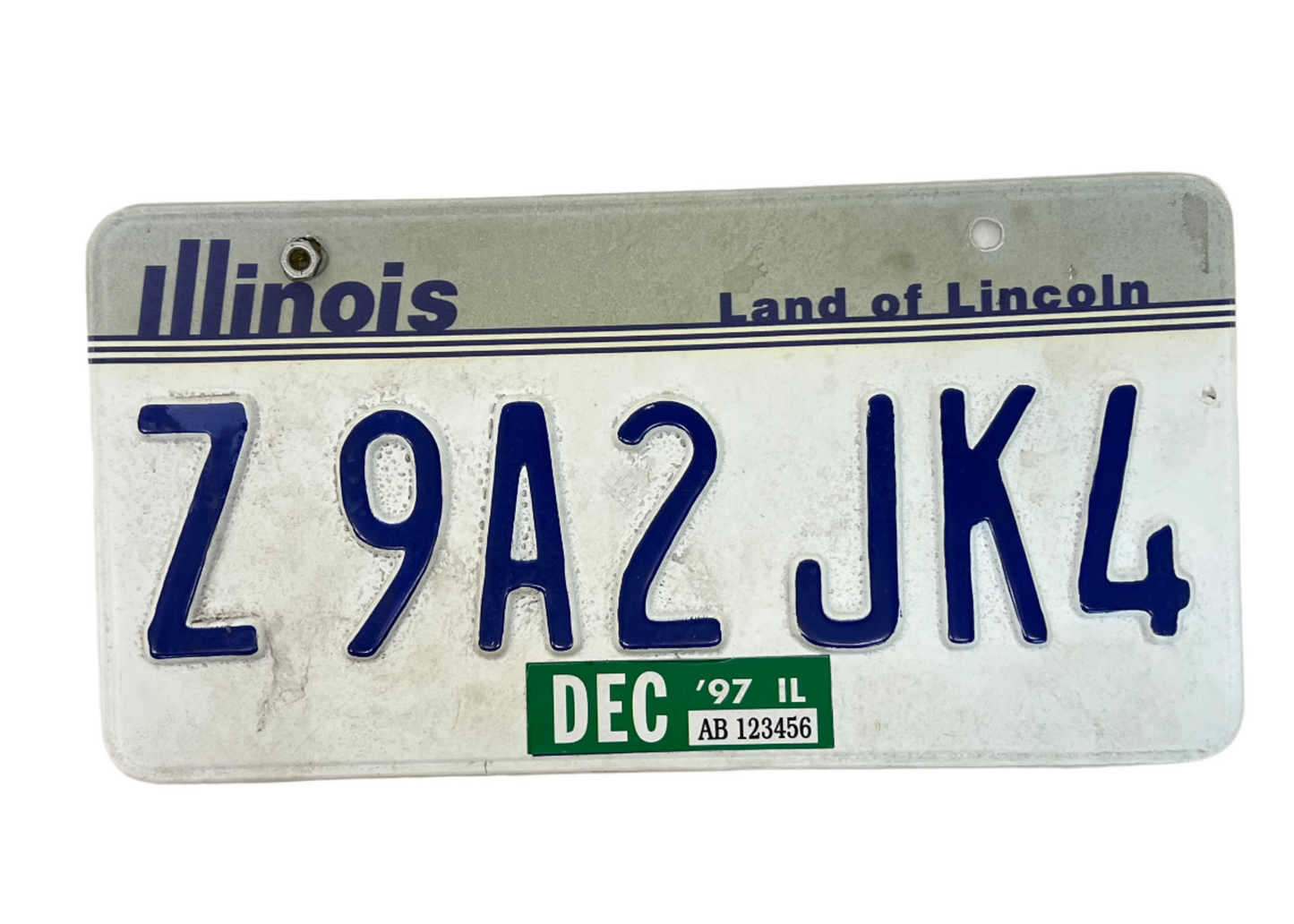 Sheila's Volvo License Plates The Beanie Bubble (2023) Movie Prop Y'allywood Props Back