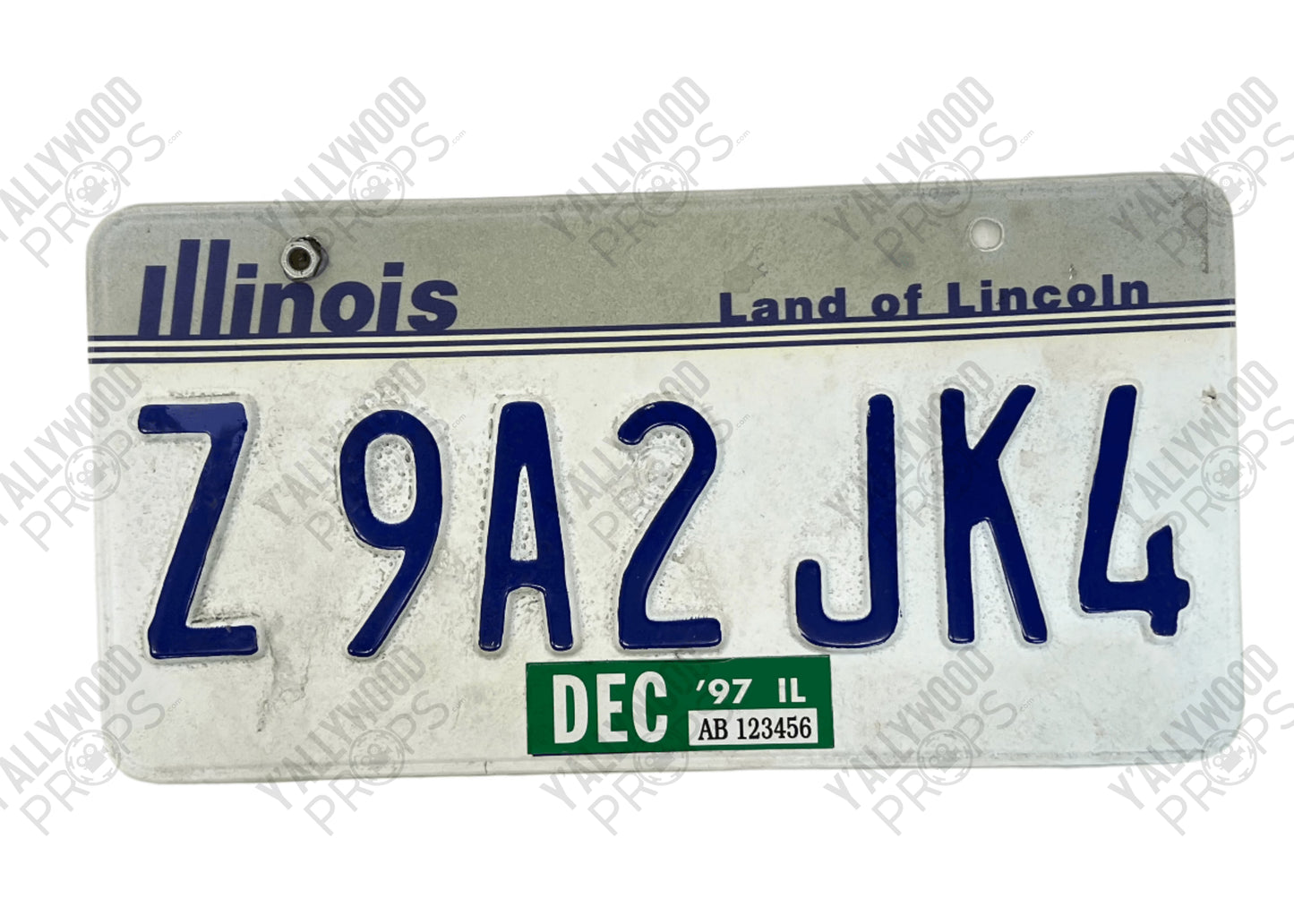 Sheila's Volvo License Plates The Beanie Bubble (2023) Movie Prop Y'allywood Props Back
