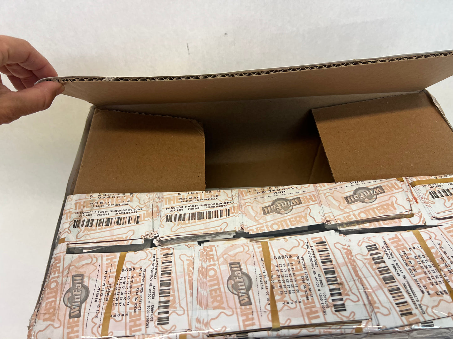 Lottery Ticket Stack Jerry and Marge Go Large (2022) Movie Prop Y'allywood Props
