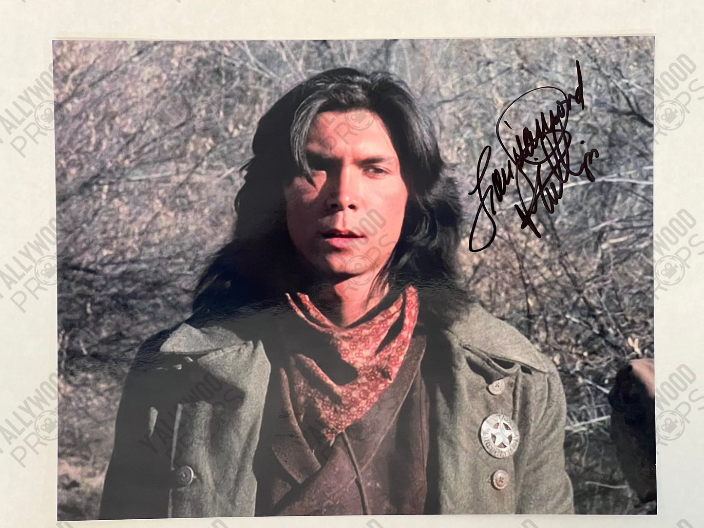 Lou Daimond Phillips Signed 8x10" Young Guns Movie Prop Y'allywood Props