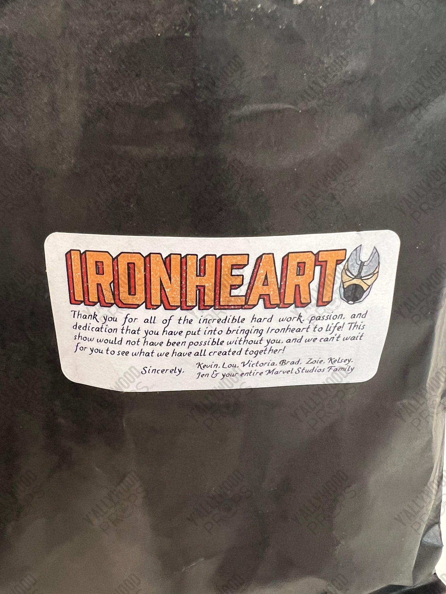 Ironheart (2025) Cast & Crew Gift Hat & Socks Wardrobe Y'allywood Props