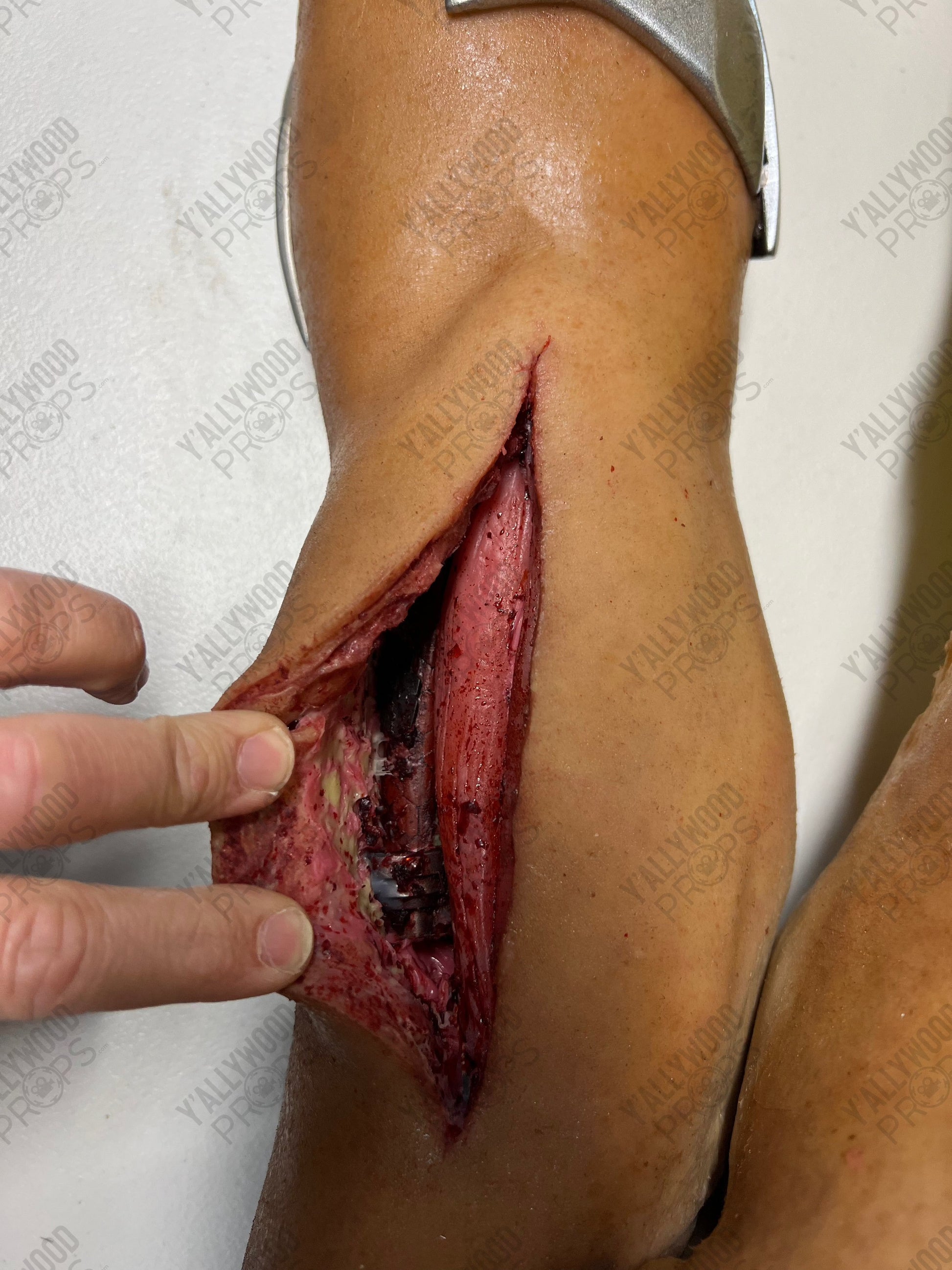 Cyborg’s Cut Open Arm S1 E11 Doom Patrol Movie Prop Y'allywood Props