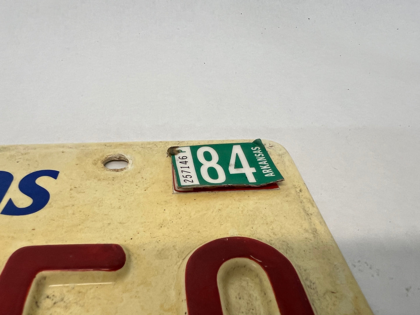 Tom Cruise's License Plate American Made (2017) Movie Prop Y'allywood Props