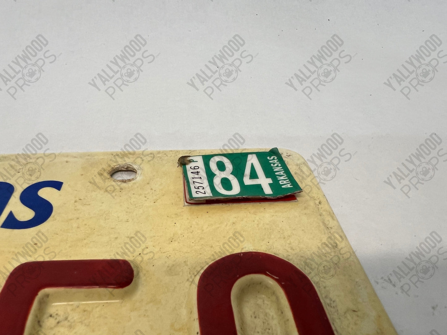 Tom Cruise's License Plate American Made (2017) Movie Prop Y'allywood Props