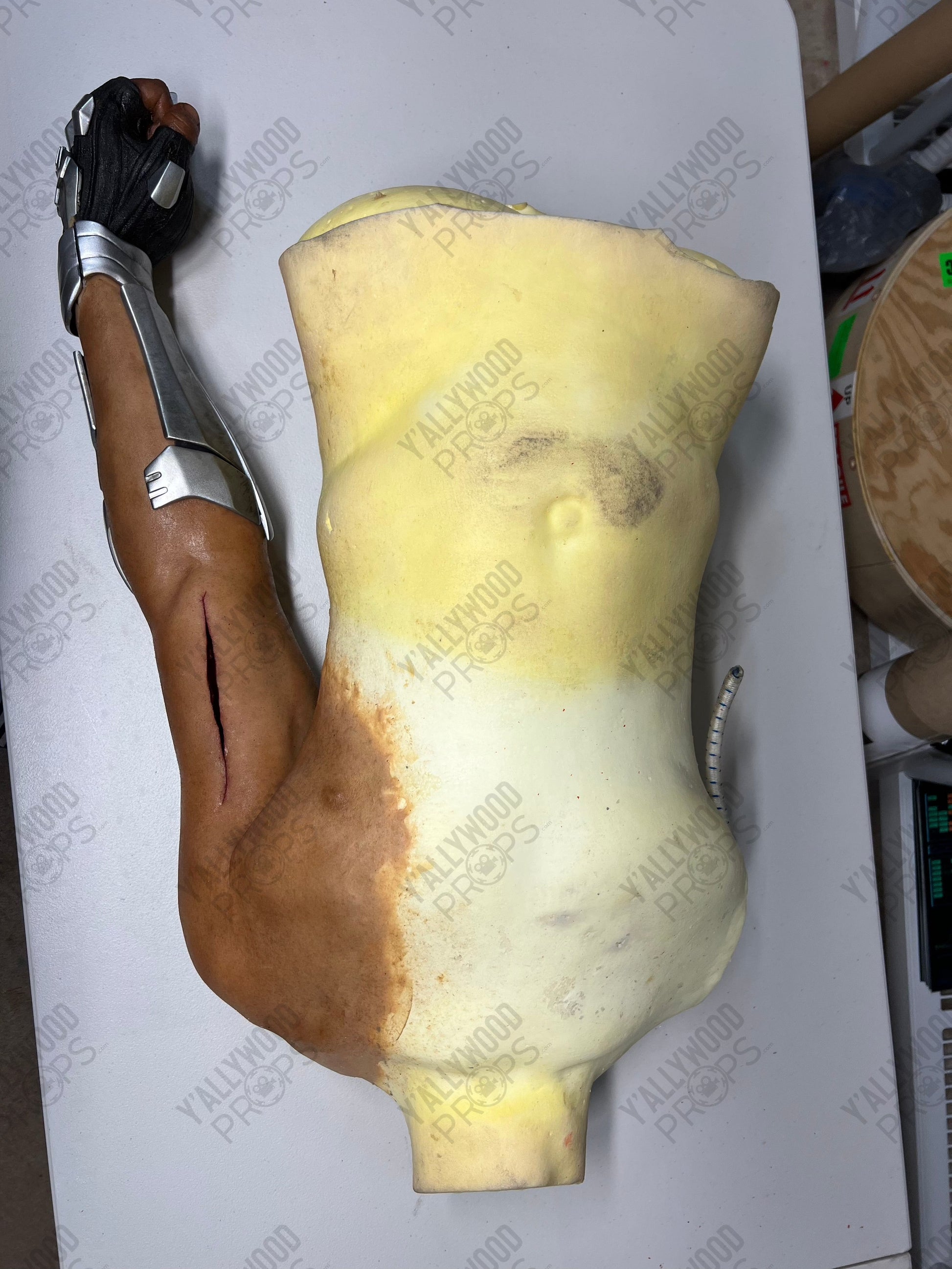 Cyborg’s Cut Open Arm S1 E11 Doom Patrol Movie Prop Y'allywood Props
