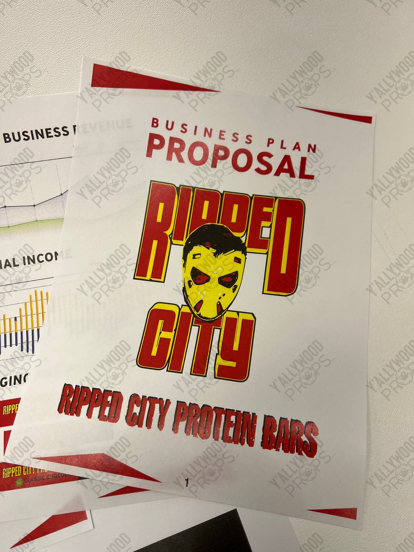 Ripped City Business Plan Stargirl TV Series Movie Prop Y'allywood Props