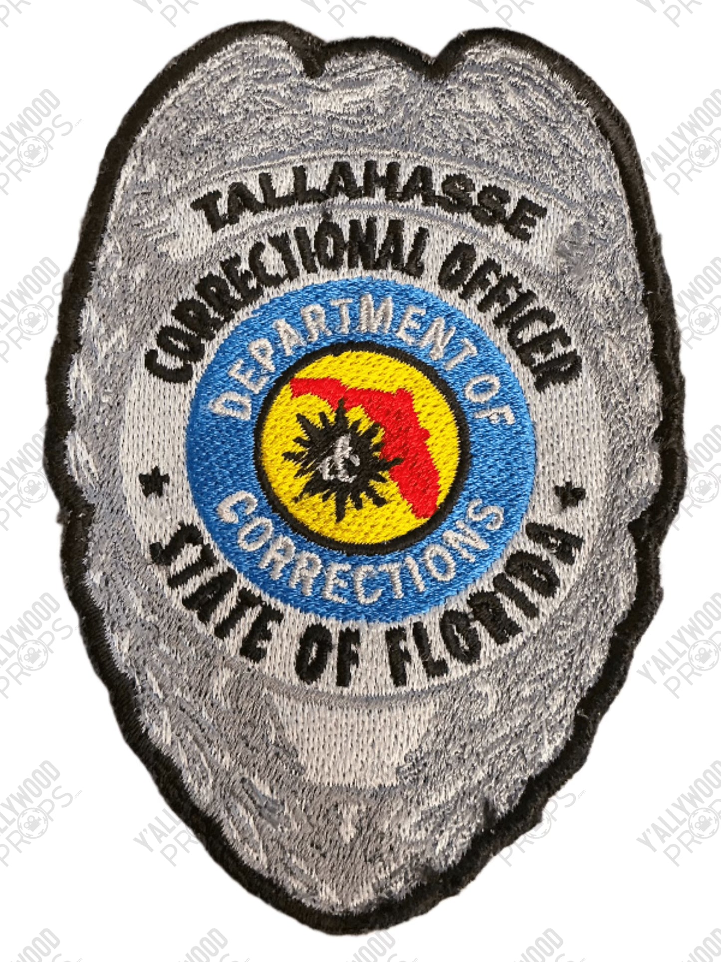 Tallahasse Correctional Officer Patch Bad Boys 4 Ride or Die Movie Prop Y'allywood Props