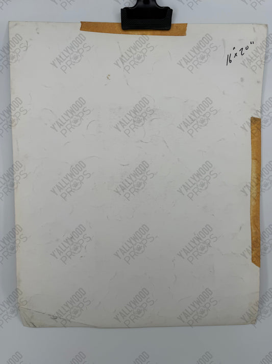 Anthony Perkins 16x20" Universal Art Dept Photo Psycho III (1986) Movie Prop Y'allywood Props