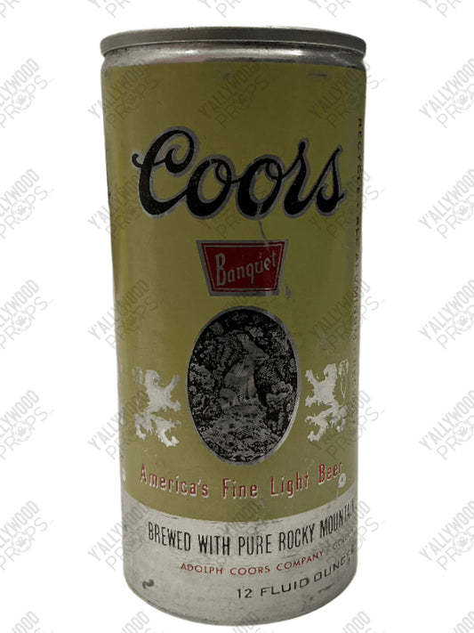 Vintage Coors Banquet Cans Cobra Kai (2018) Movie Prop Y'allywood Props