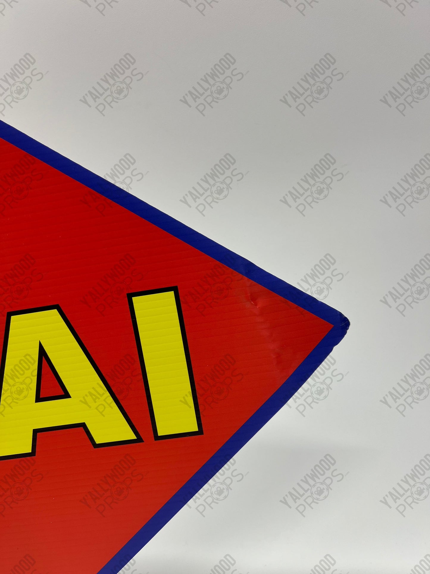 Twirl Sign S1E3 Cobra Kai Movie Prop Y'allywood Props