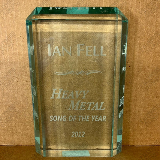 Ian Fell’s Heavy Metal Award from Constantine Movie Prop Y'allywood Props
