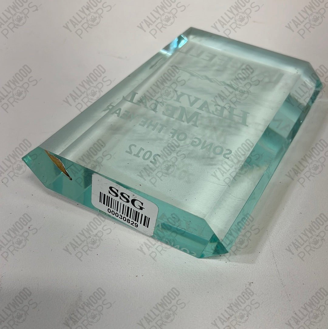 Ian Fell’s Heavy Metal Award from Constantine Movie Prop Y'allywood Props