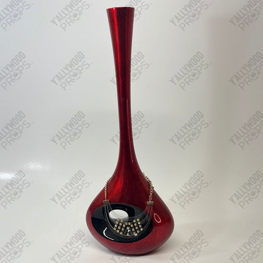 Red Vase from Hulk's Room Thor Ragnarok Movie Prop Y'allywood Props