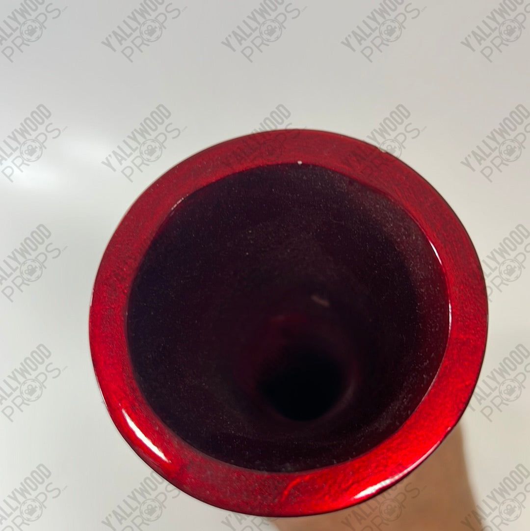 Red Vase from Hulk's Room Thor Ragnarok Movie Prop Y'allywood Props