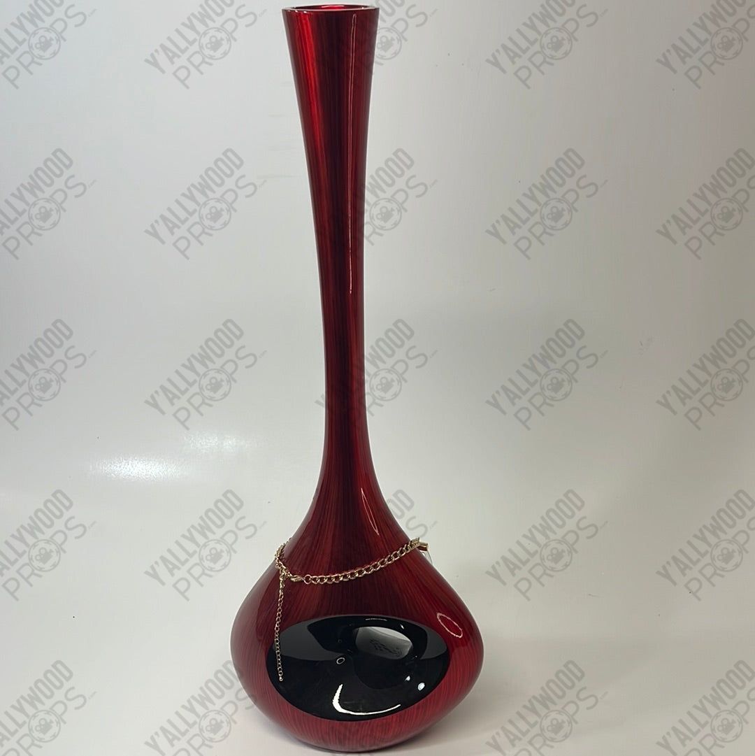 Red Vase from Hulk's Room Thor Ragnarok Movie Prop Y'allywood Props