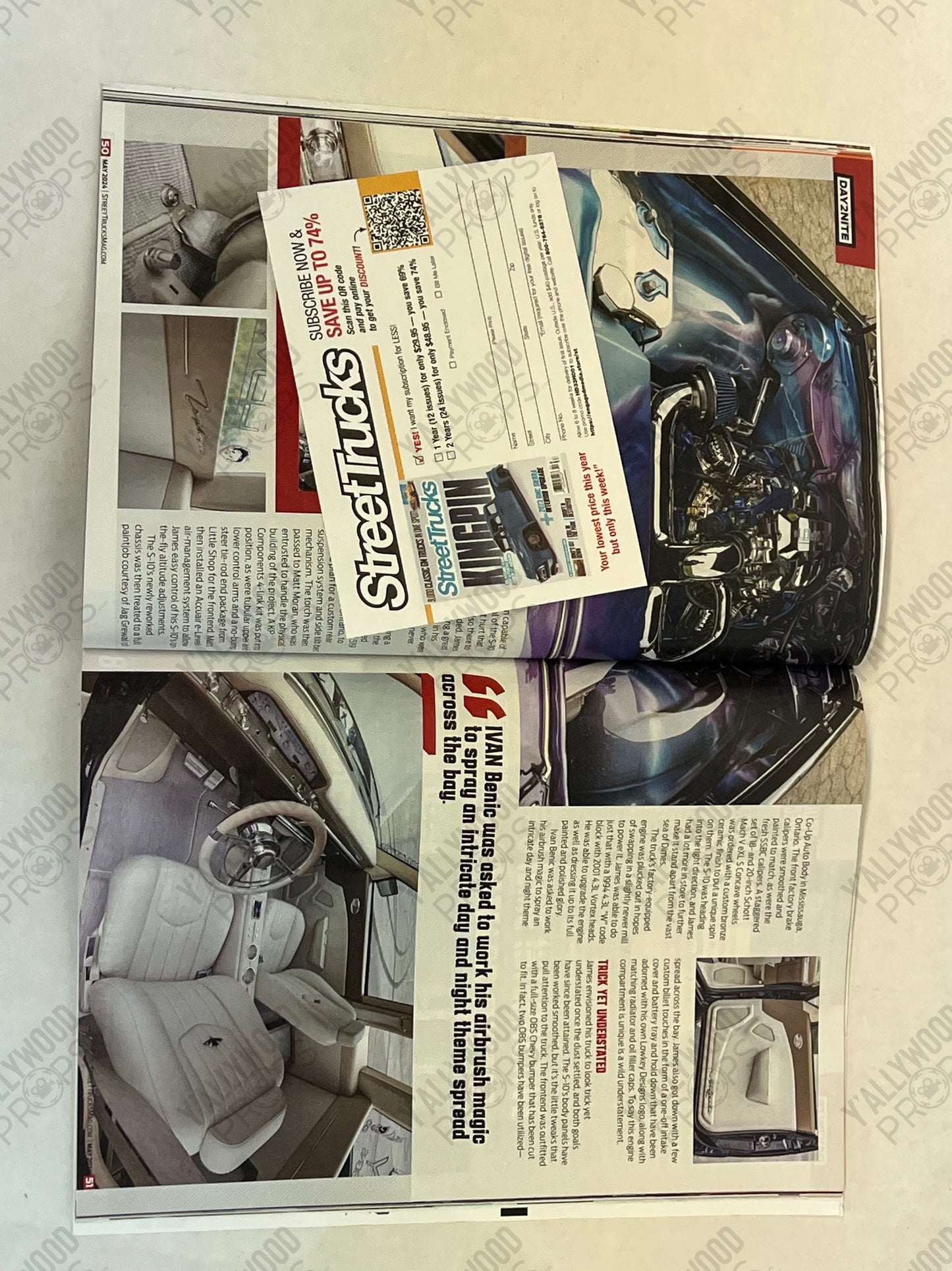 Where is Terry Silver Magazine S6E15 Cobra Kai Movie Prop Y'allywood Props