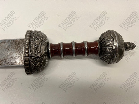 Spartan Prop Sword from Red Notice Fight Scene Movie Prop Y'allywood Props