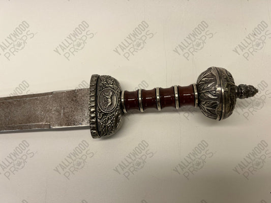 Spartan Sword from Red Notice Fight Scene Movie Prop Y'allywood Props