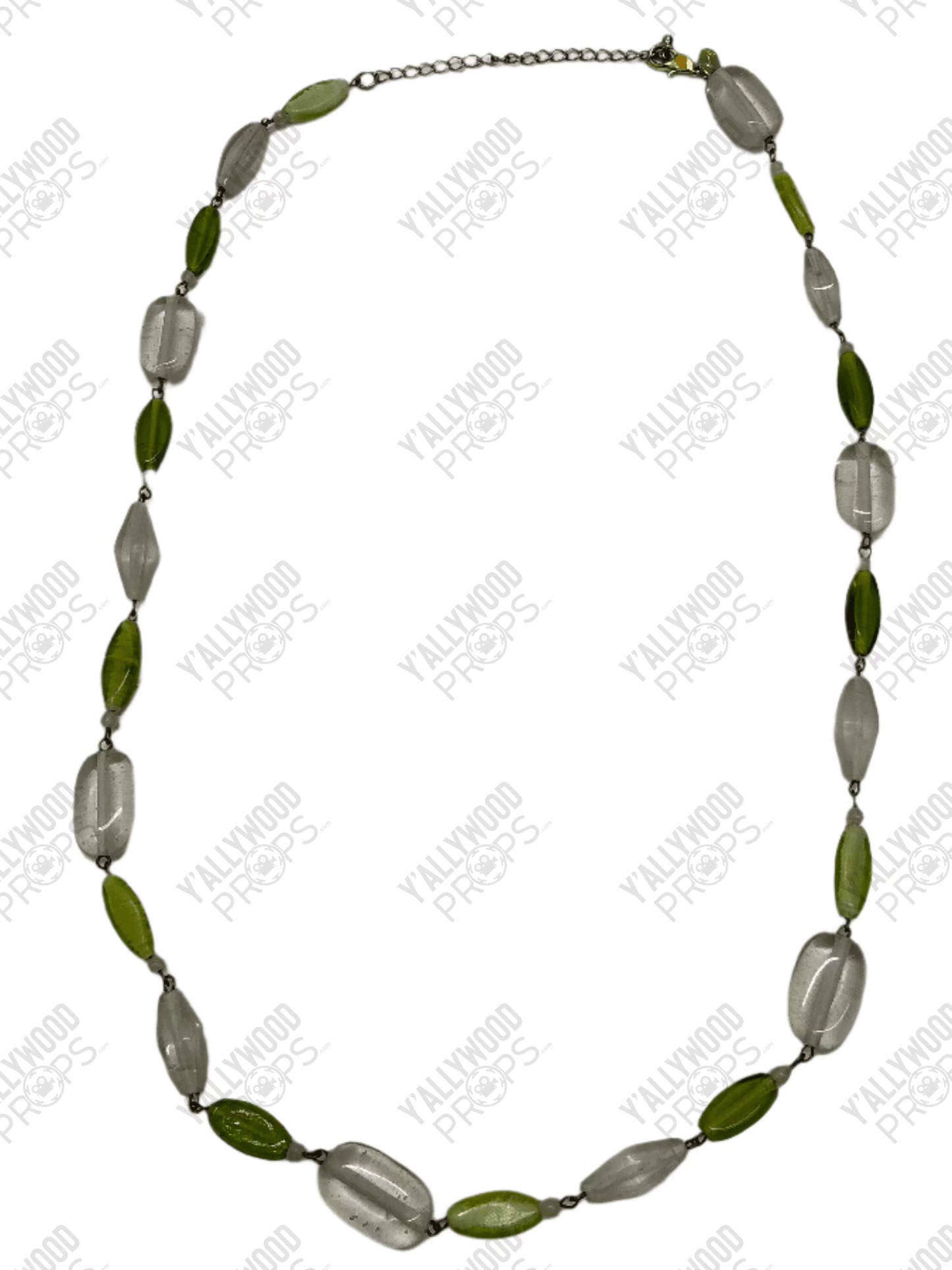 Emerald/Jade Necklace Killers of the Flower Moon (2023) Wardrobe Y'allywood Props 28" Lot 13