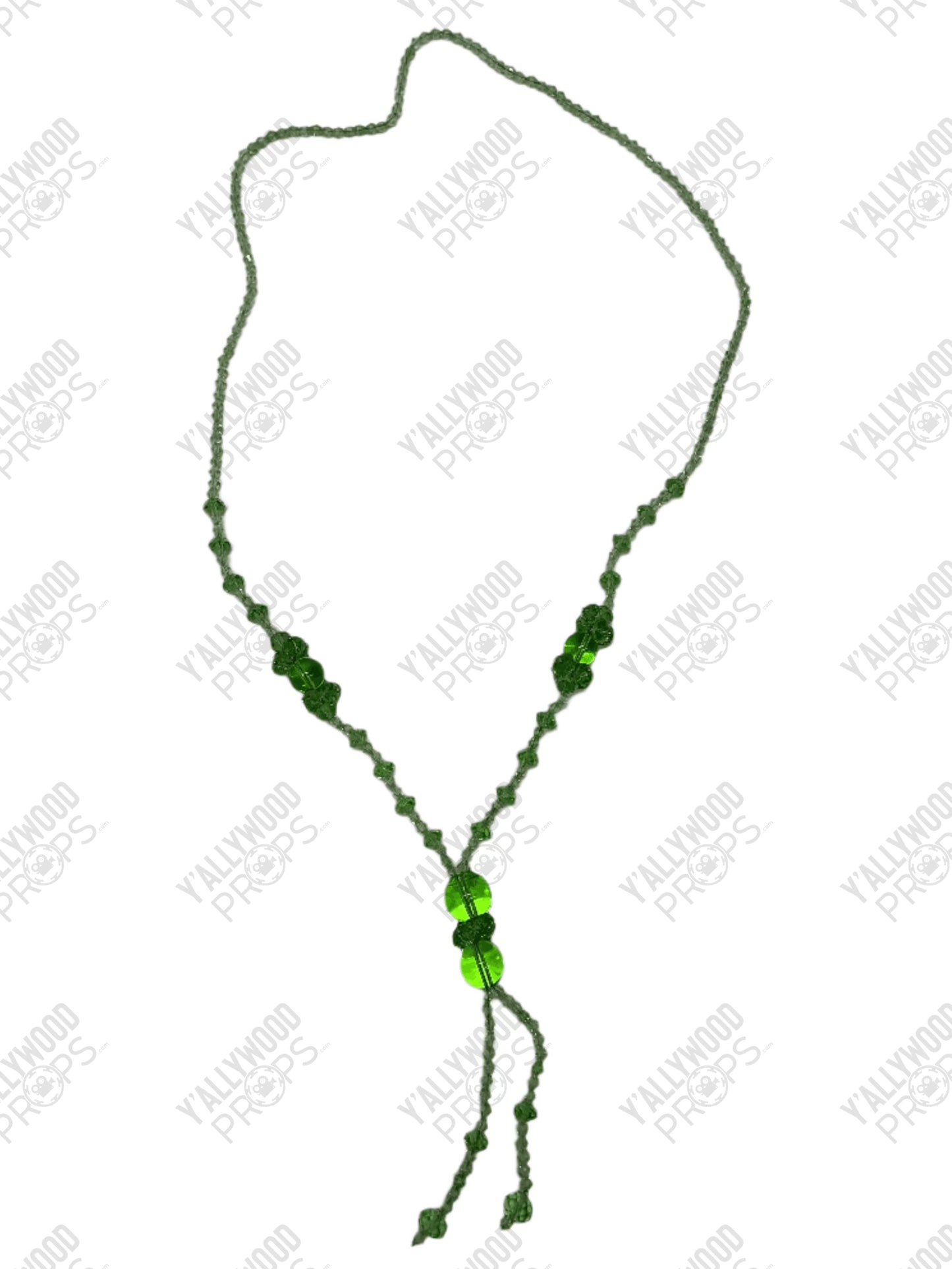 Emerald/Jade Necklace Killers of the Flower Moon (2023) Wardrobe Y'allywood Props 30" Lot 10