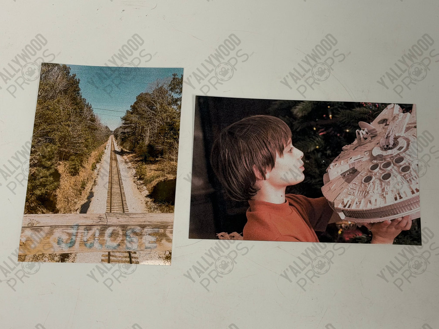 Will Byer's Millenium Falcon Picture Stranger Things (2016-2025) Movie Prop Y'allywood Props