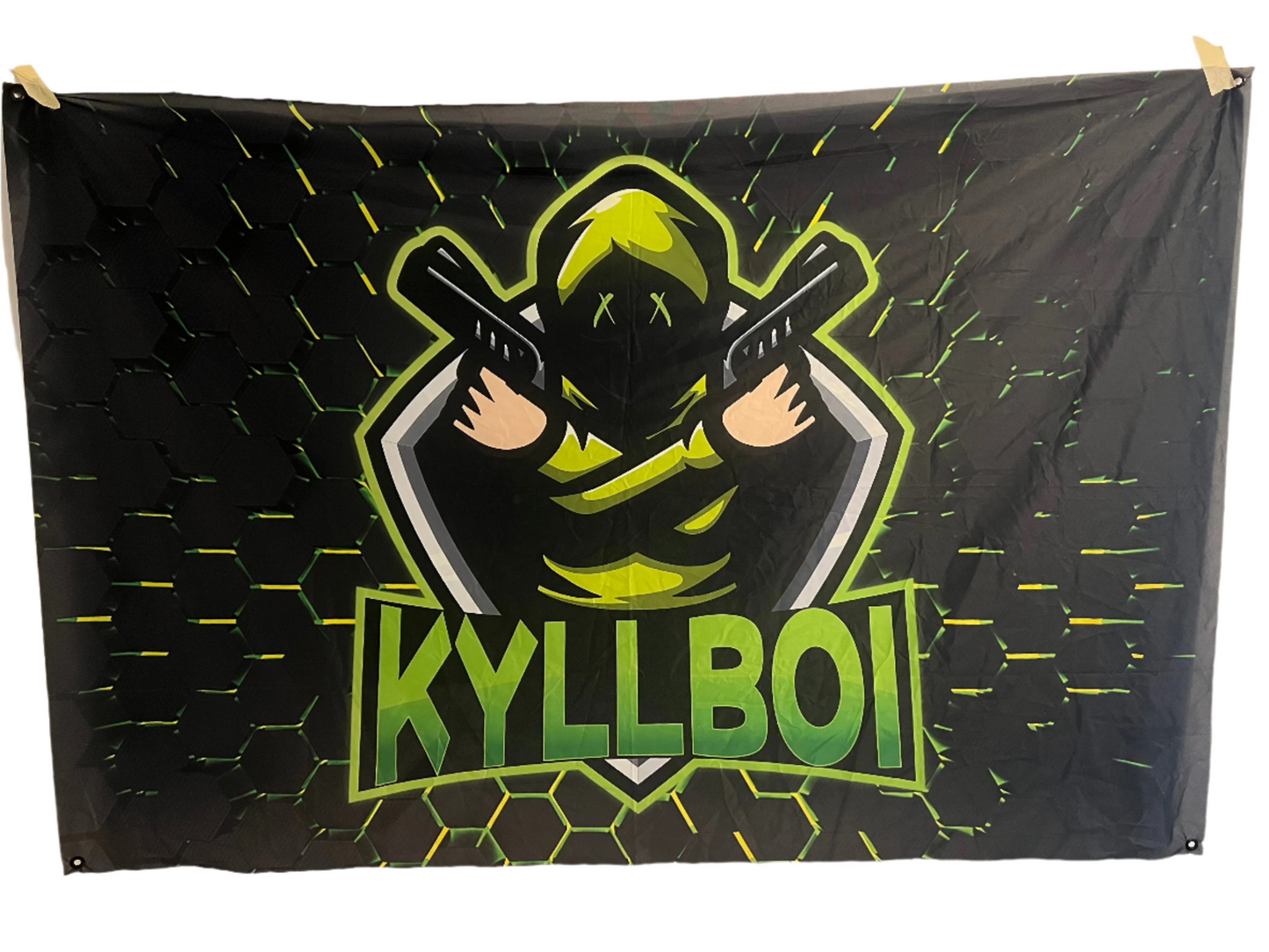 KyllBoy Flag The Family Plan w/ Mark Wahlberg Movie Prop Y'allywood Props