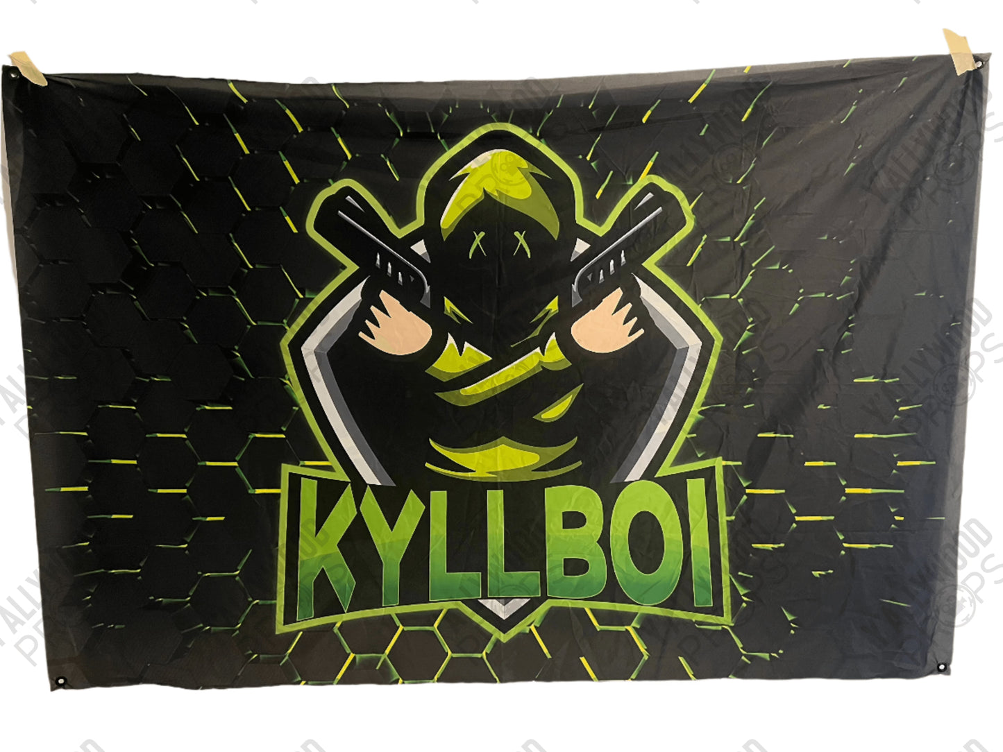 KyllBoy Flag The Family Plan w/ Mark Wahlberg Movie Prop Y'allywood Props