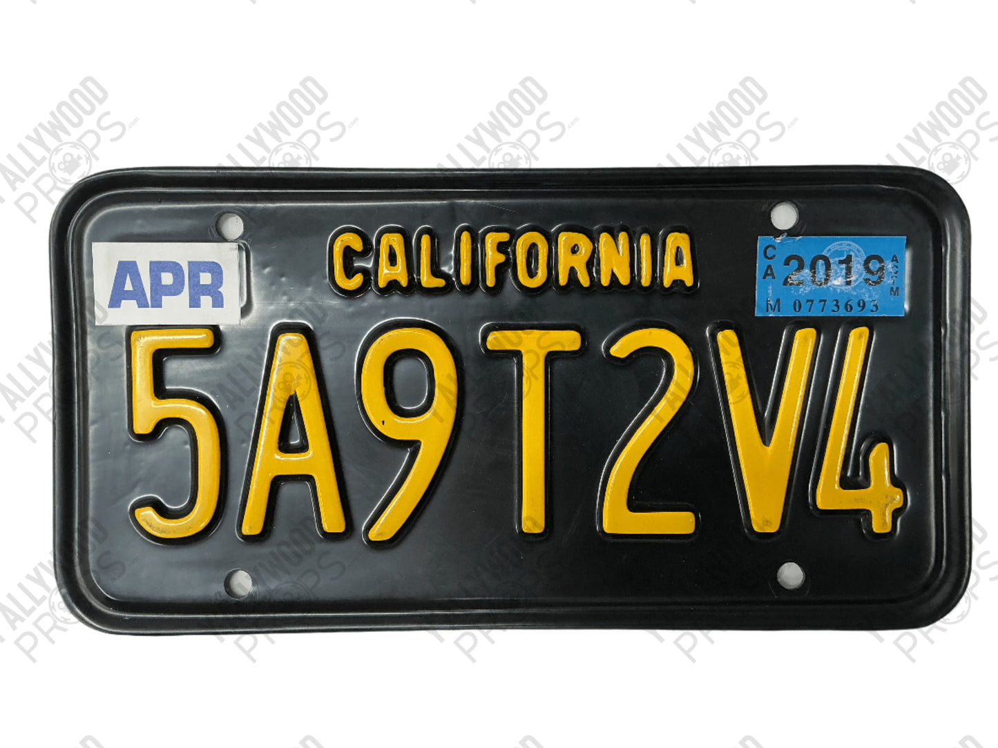 Silver's Mercedes License Plate Cobra Kai (2018-2025) Movie Prop Y'allywood Props