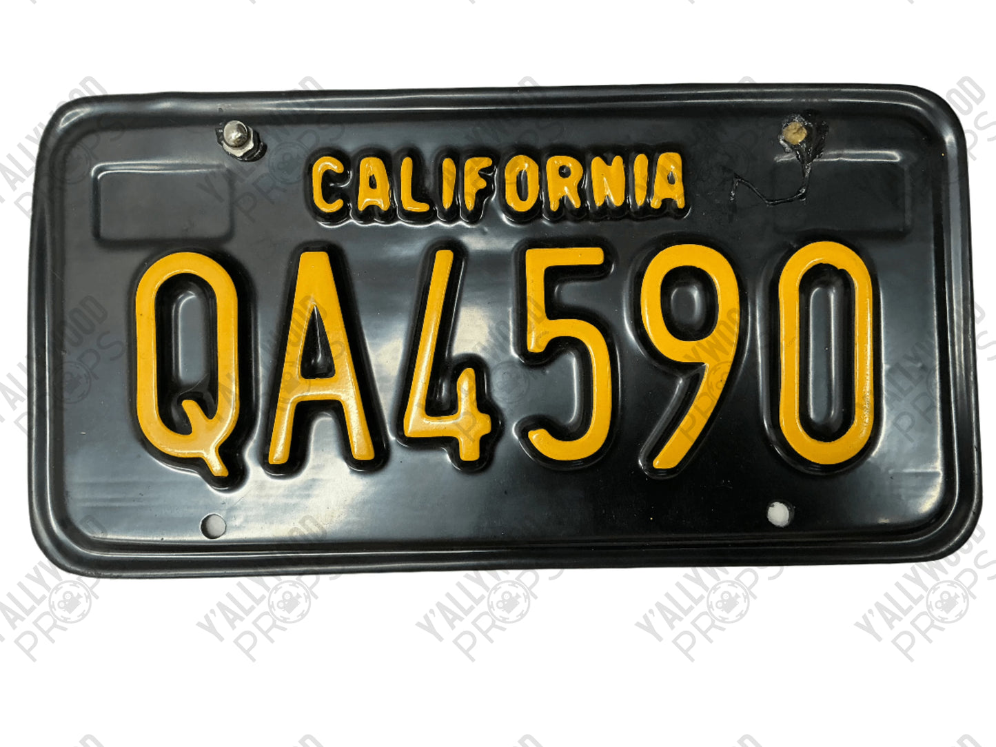 Daniel's 1947 Ford License Plate Cobra Kai (2018-2025) Movie Prop Y'allywood Props
