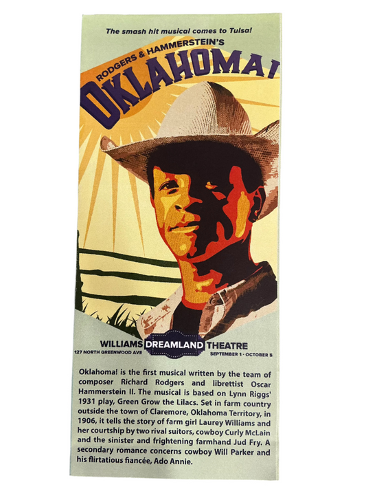 Tulsa Tri-Fold Brochures Watchmen TV Series (2019) Movie Prop Y'allywood Props Brochure 2